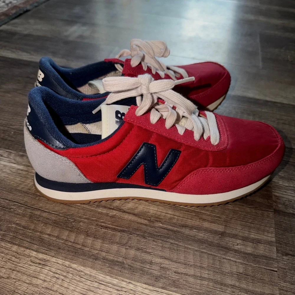 New Balance 720 Sneakers Red Navy Blue Grey XUL720VC1 Mens 5.5 Womens 7